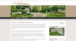 Desktop Screenshot of millingtoncondominiums.com